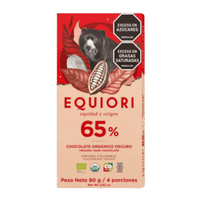 Chocolate Equiori Orgánico 65%