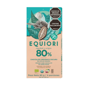 Chocolate Equiori Orgánico 80%