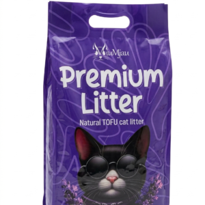 Arena para Gatos de Tofu Natural (MiuMjau Premium Litter- Lavanda)